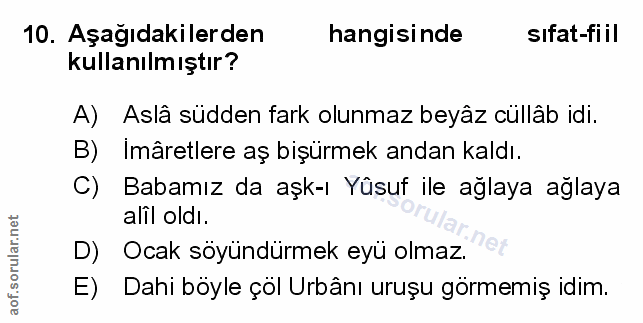 Soru 10