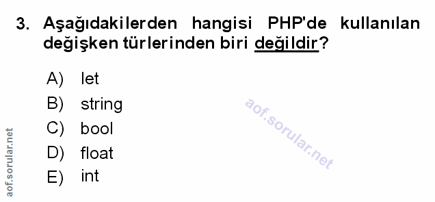 Soru 3