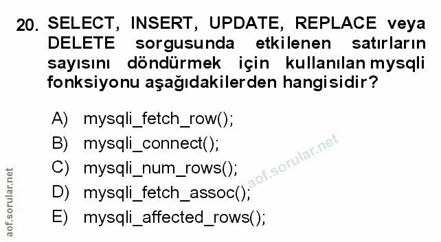 Soru 20