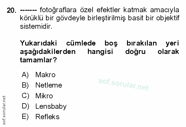 Soru 20
