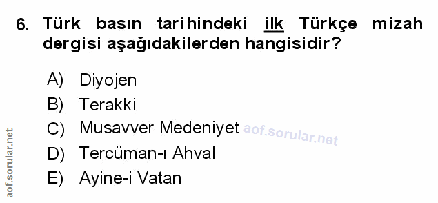 Soru 6