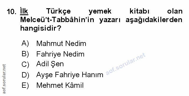 Soru 10