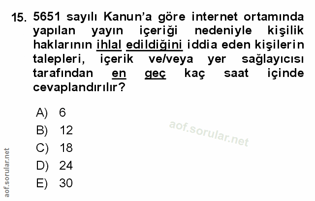 Soru 15