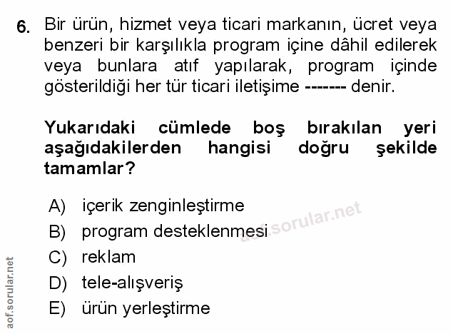 Soru 6