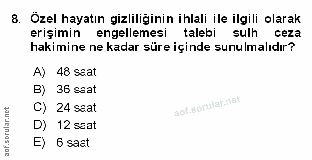 Soru 8