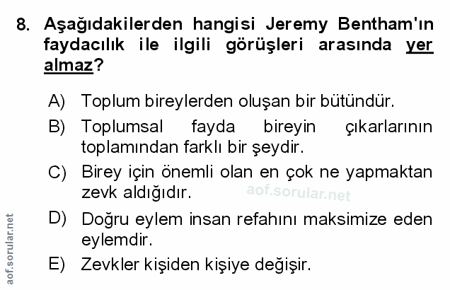 Soru 8