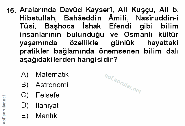 Soru 16