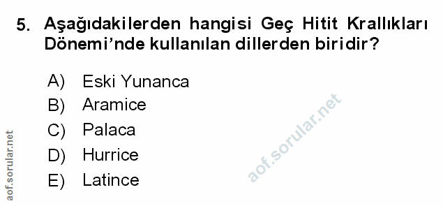 Soru 5