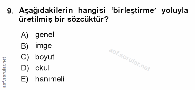 Soru 9