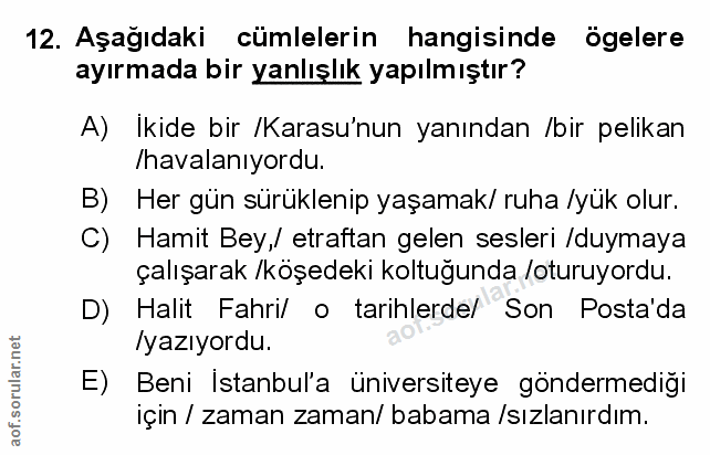 Soru 12