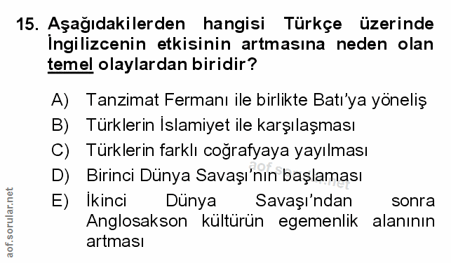Soru 15