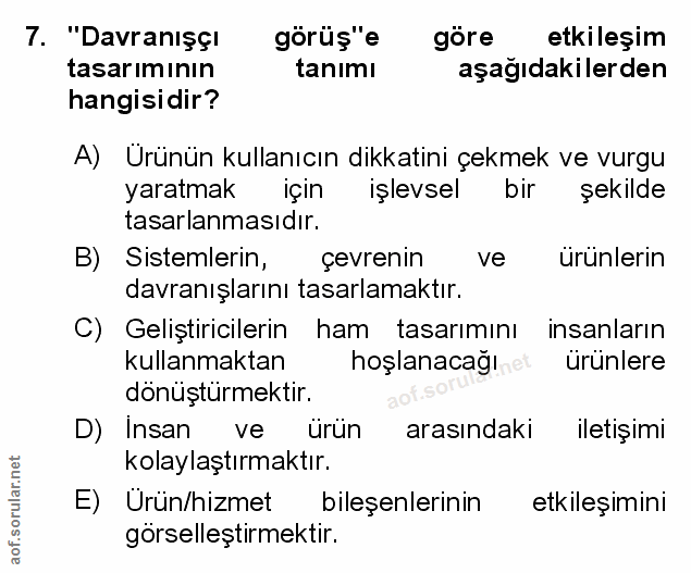 Soru 7