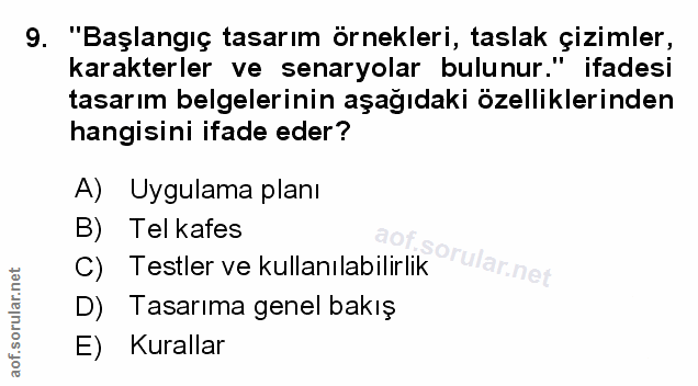 Soru 9