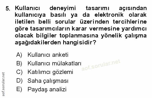 Soru 5