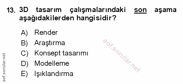 Soru 13