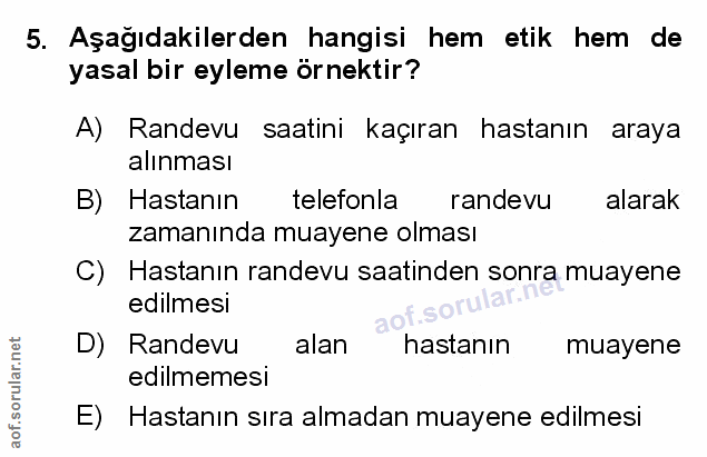 Soru 5