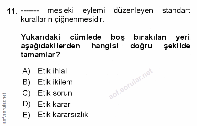 Soru 11