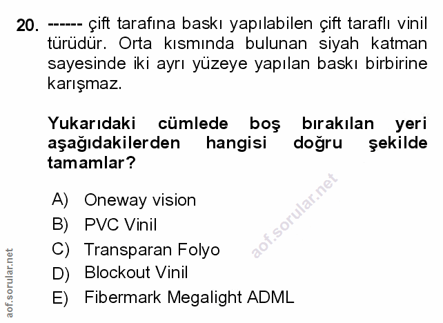 Soru 20