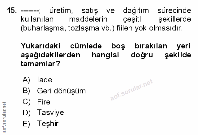 Soru 15