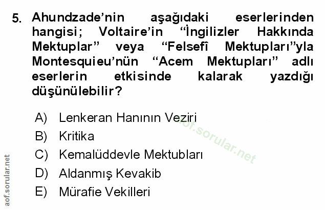 Soru 5