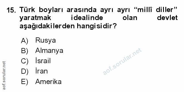 Soru 15