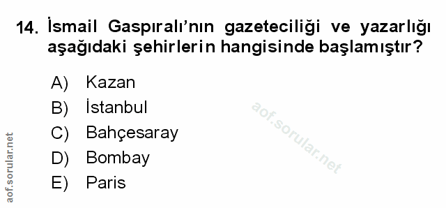 Soru 14