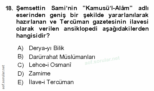 Soru 18
