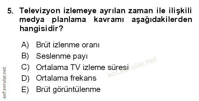 Soru 5