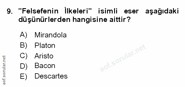 Soru 9