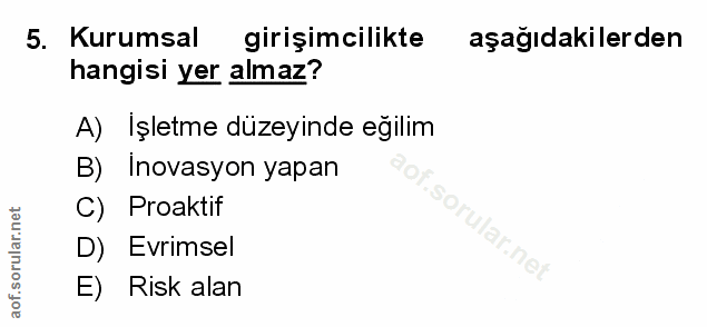 Soru 5