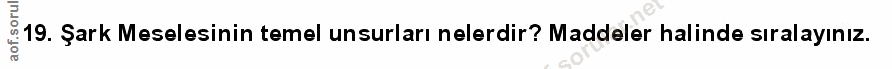 Soru 19
