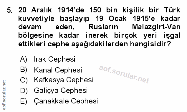 Soru 5