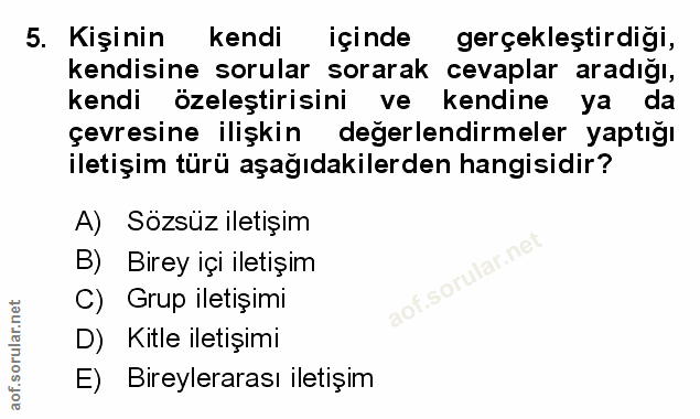 Soru 5