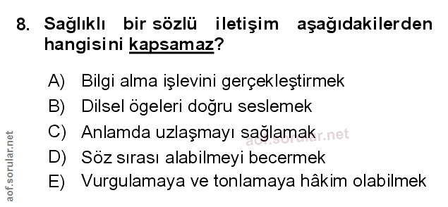 Soru 8