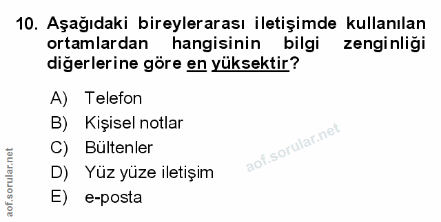 Soru 10