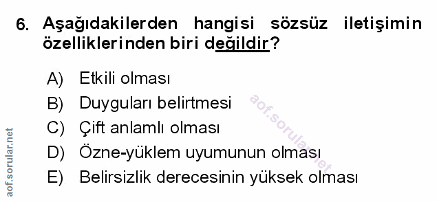 Soru 6