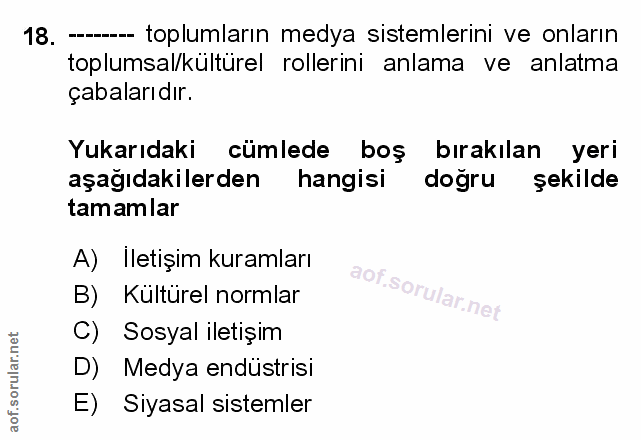 Soru 18