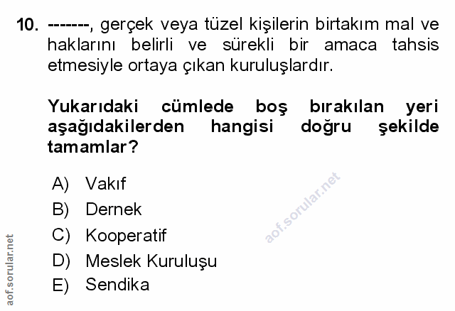 Soru 10