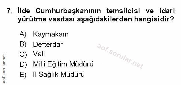 Soru 7