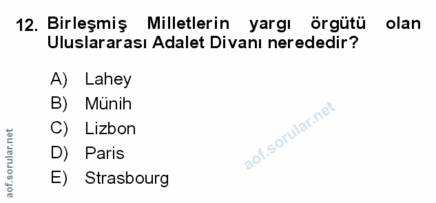 Soru 12