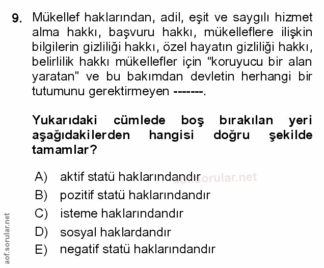 Soru 9