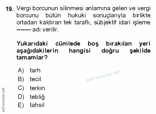 Soru 19