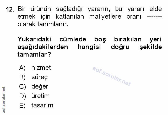 Soru 12