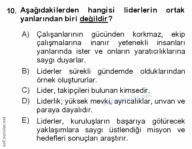 Soru 10