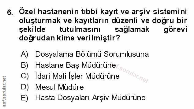Soru 6