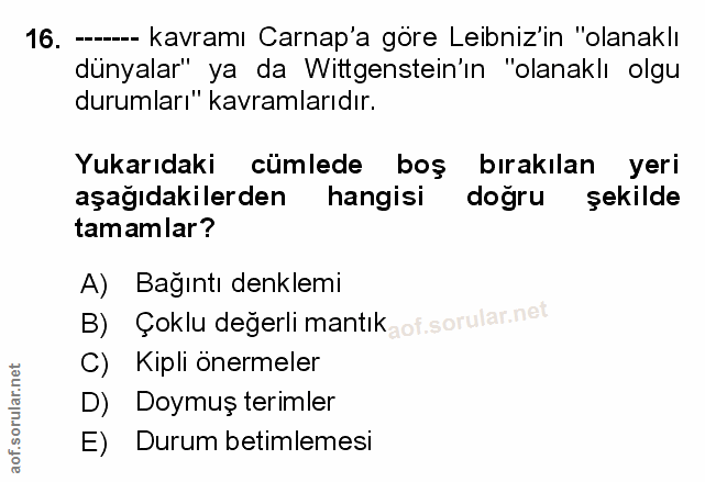Soru 16