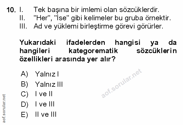 Soru 10