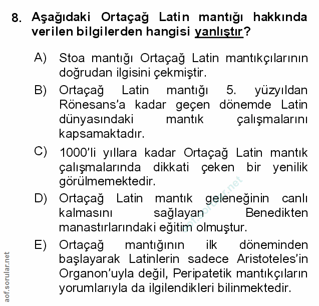 Soru 8