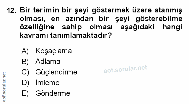 Soru 12
