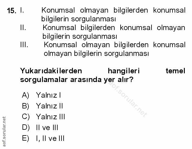 Soru 15